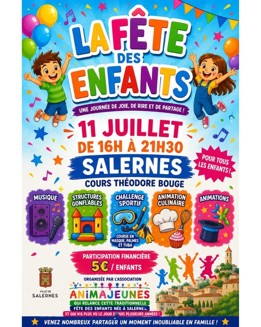 Fête des enfants 2026 Salernes